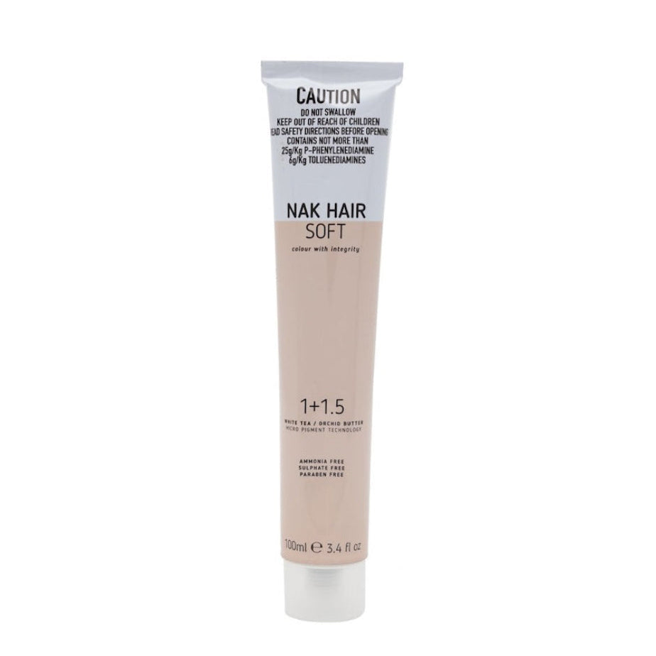 a tube of nak soft ammonia free hair colour