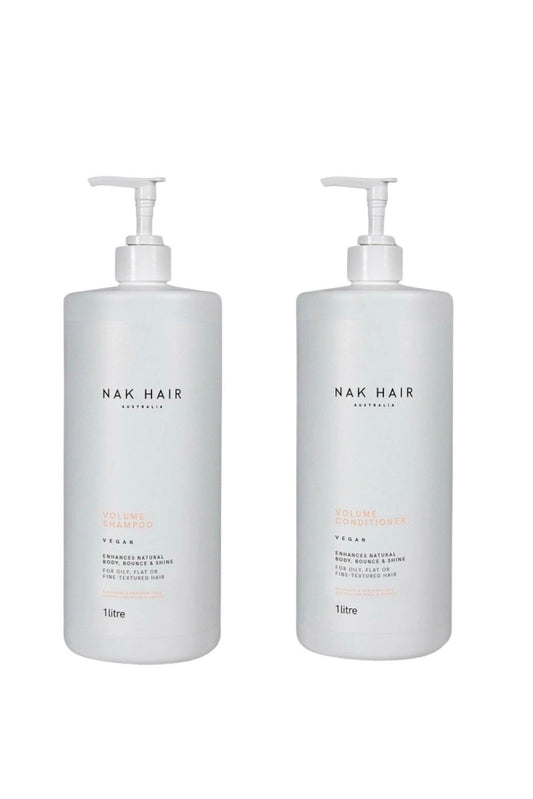NAK Volume Shampoo & Conditioner 1L Duo