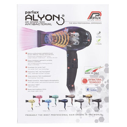 Parlux Alyon Ceramic & Ionic 2250W Hair Dryer