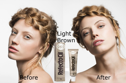 RefectoCil Eyelash and Eyebrow Tint – No. 3.1 Light Brown