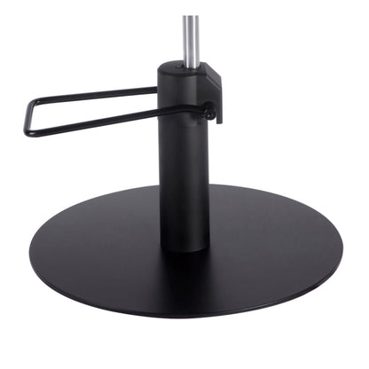Round Hydraulic Base - Flat Black