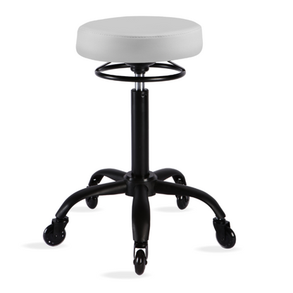 KSHE Salon Round Stool - White