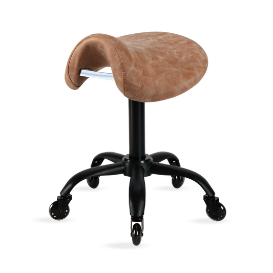 KSHE Salon Saddle Stool - Desert