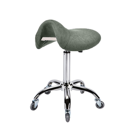 KSHE Salon Saddle Stool - Agave