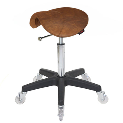 Saddle Stool with No Back – Ergonomic Professional Salon Stool