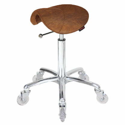 Saddle Stool with No Back – Ergonomic Professional Salon Stool