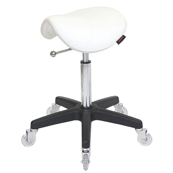 Saddle Stool with No Back – Ergonomic Professional Salon Stool