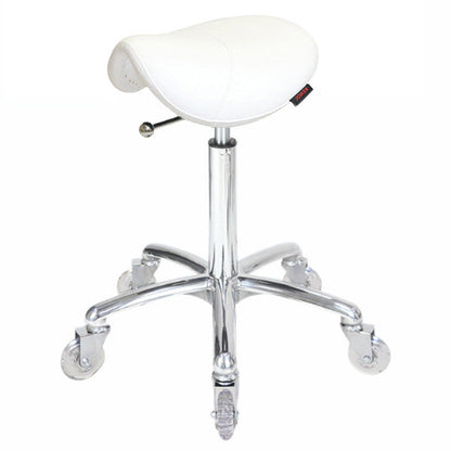Saddle Stool with No Back – Ergonomic Professional Salon Stool