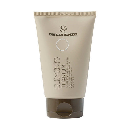 De Lorenzo Elements Titanium Extra Strong Styling Gel 100g
