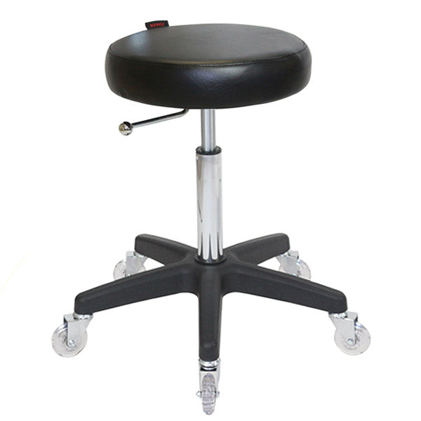Turbo Salon Stool - Adjustable Height and Swivel Base