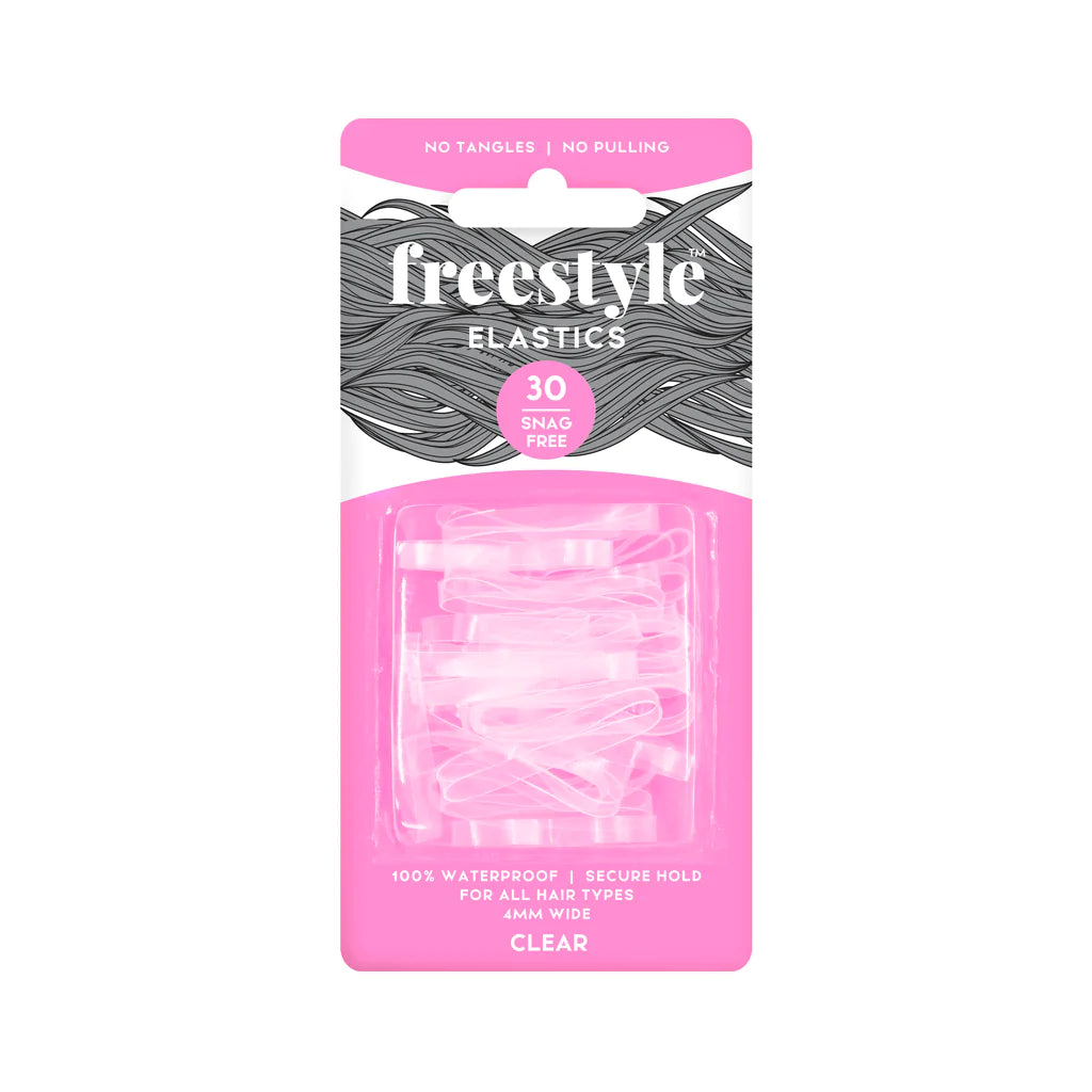 Freestyle Large Elastics Clear (30)