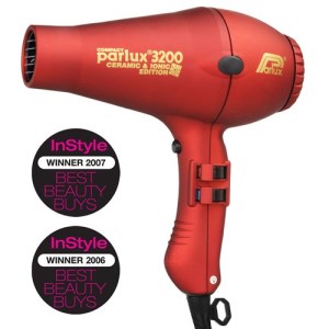 Parlux 3200 Ceramic Ionic- Red