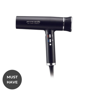 Pro-One Aerolite Hairdryer- Black