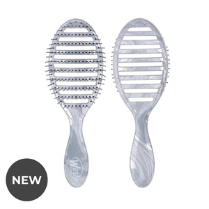 Wet Brush Metallic Marble Speed Dry Silver