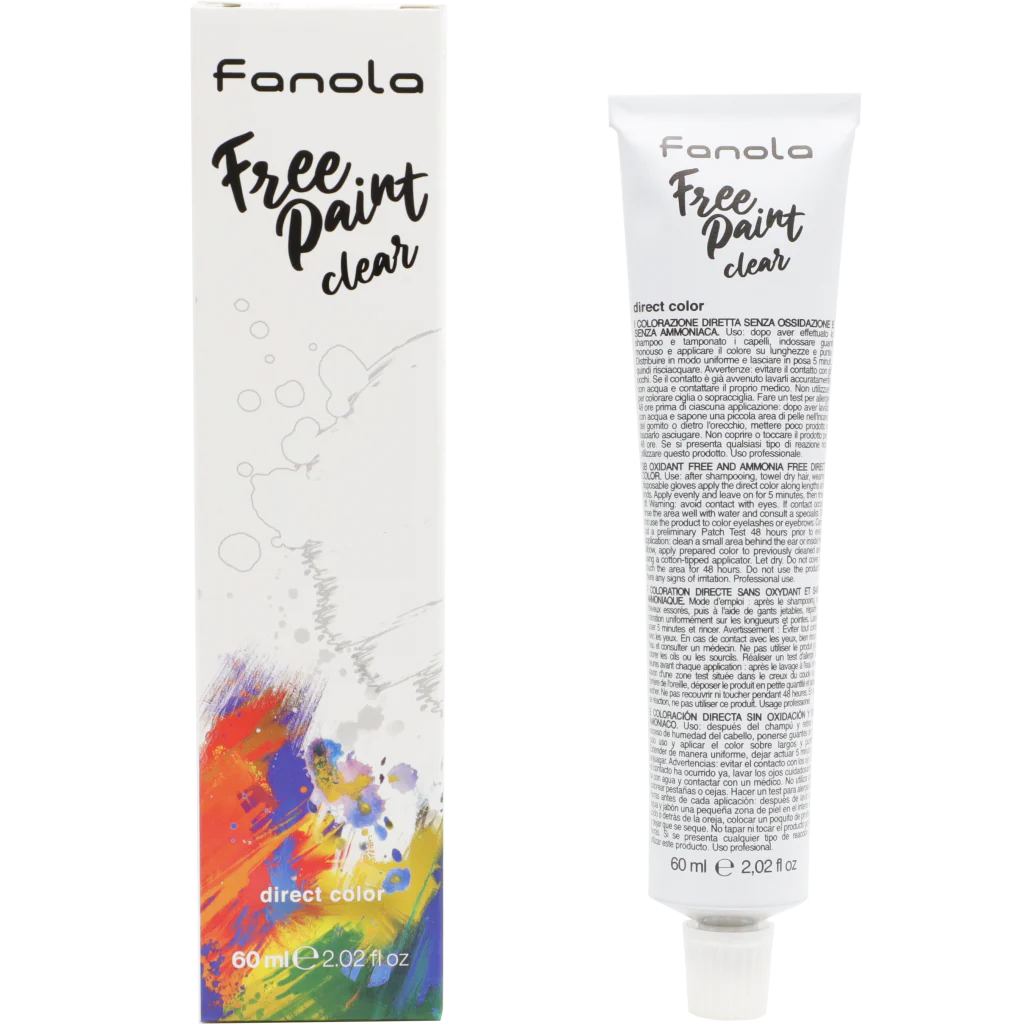 Fanola Free Paint Direct Colour 60mL- Clear