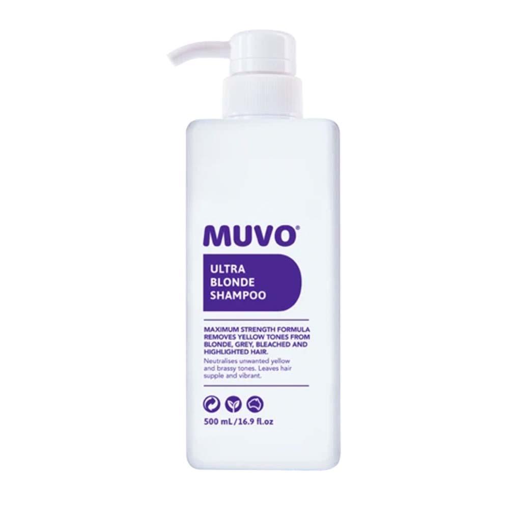 Muvo Ultra Blonde Shampoo - 500ml Professional product by Hairdressers Hardware