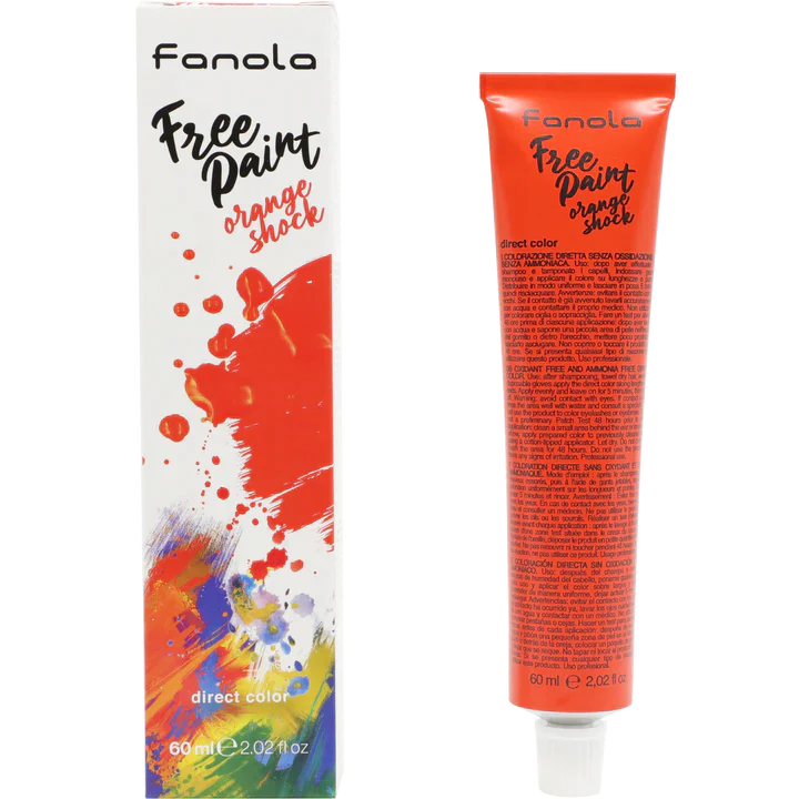 Fanola Free Paint Direct Colour 60mL- Orange
