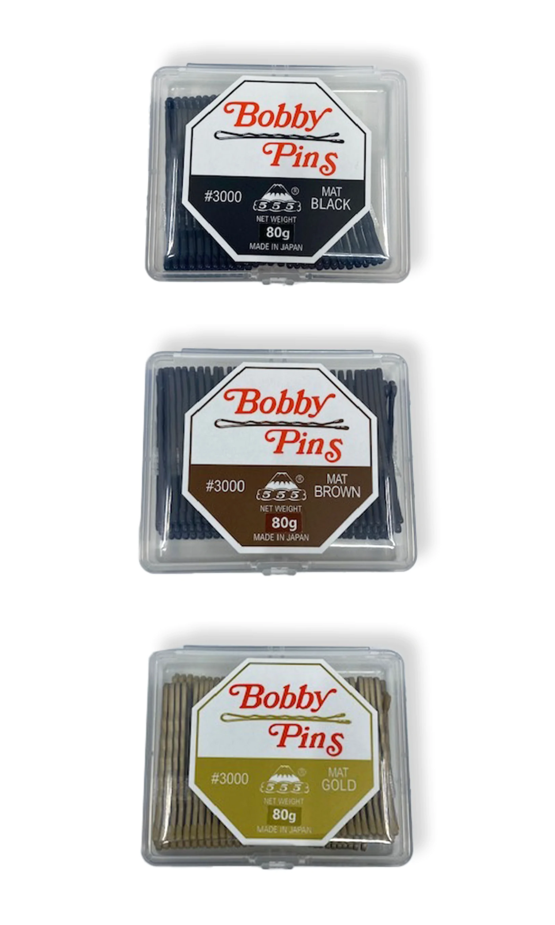 555 Bobby Pins Matte 80g