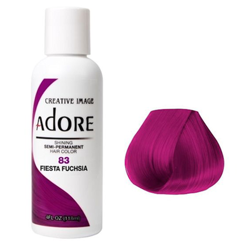 Adore Semi Permanent Hair Colour- Fiesta Fuchsia