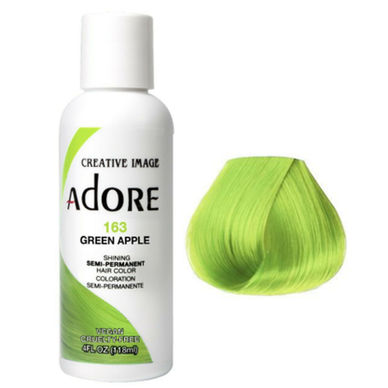 Adore Semi Permanent Hair Colour- Green Apple