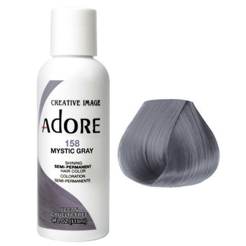 Adore Semi-Permanent Hair Colour- Mystic Grey