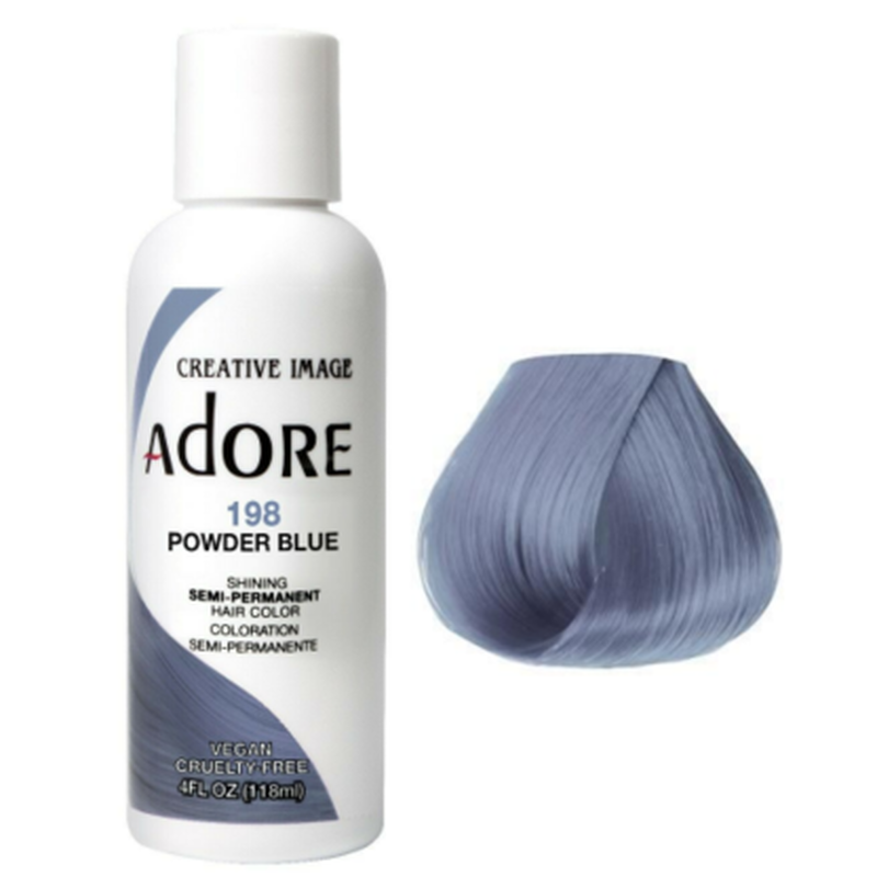 Adore Semi Permanent Hair Colour- Powder Blue