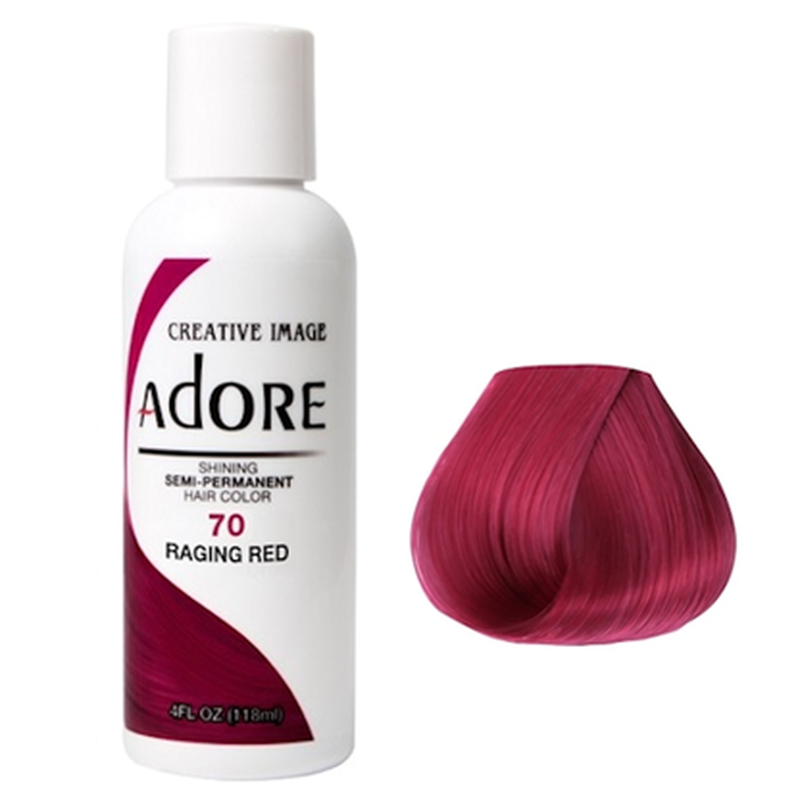 Adore Semi Permanent Hair Colour- Raging Red