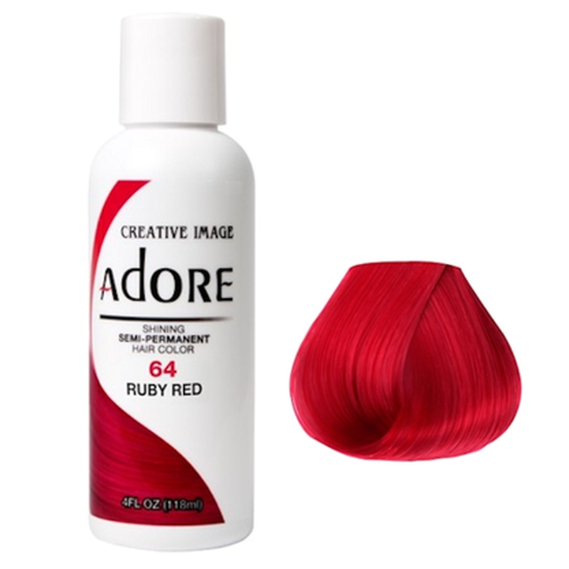 Adore Semi Permanent Hair Colour- Ruby Red