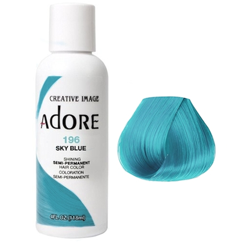 Adore Semi Permanent Hair Colour- Sky Blue