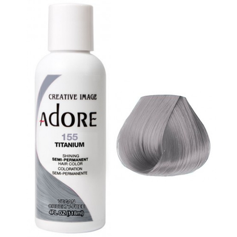 Adore Semi Permanent Hair Colour- Titanium