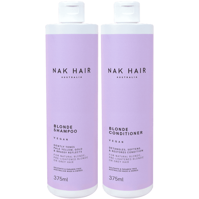 Nak Blonde Shampoo 375mL