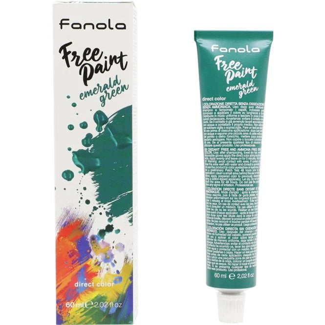 Fanola Free Paint Direct Colour 60mL- Emerald