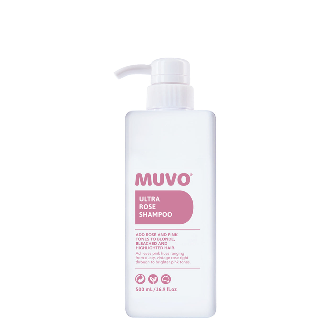 Muvo Ultra Rose Shampoo 500mL