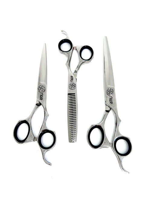 NEW Limited Edition Tiger NET Series Scissor & Thinner Trio Set SALE