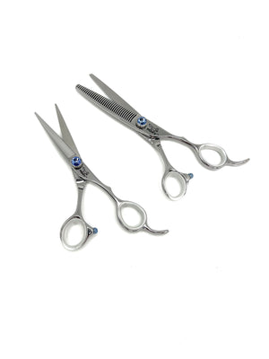 Foxy KF Series Scissor Trio Set- Blue Dial- SALE