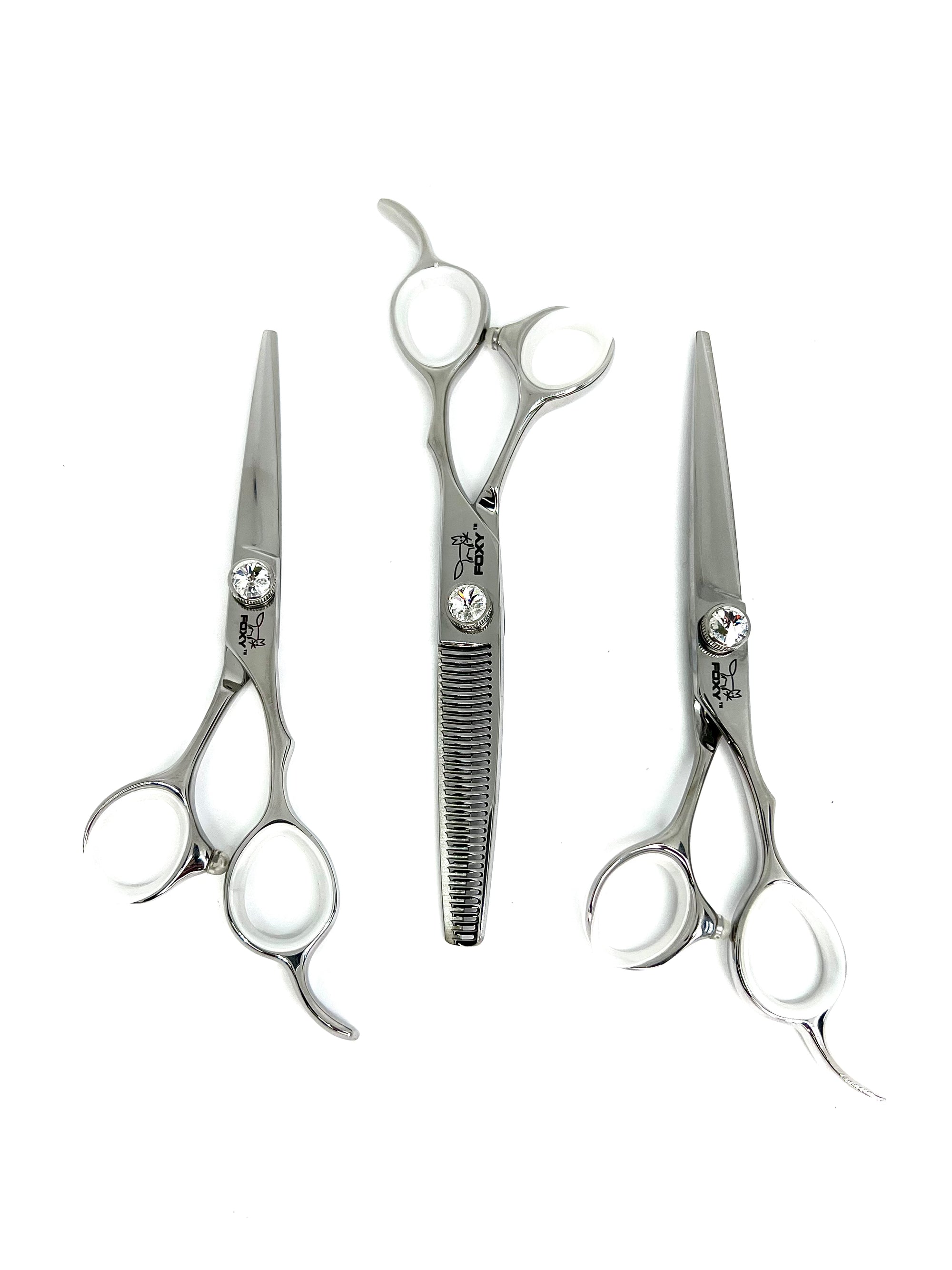 Foxy KF Series Scissor Trio Set- Clear Dial- SALE