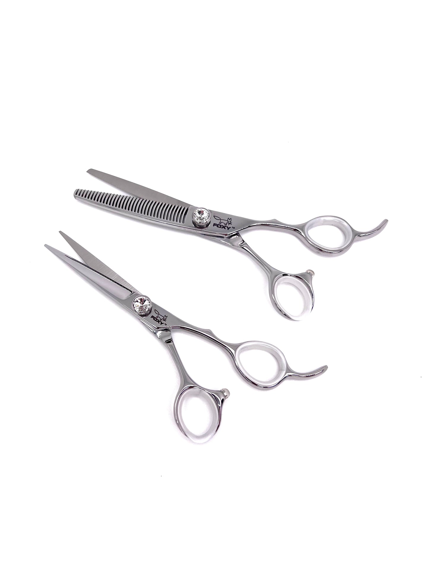 Foxy KF Series Scissor Duo Set- Clear Dial- SALE