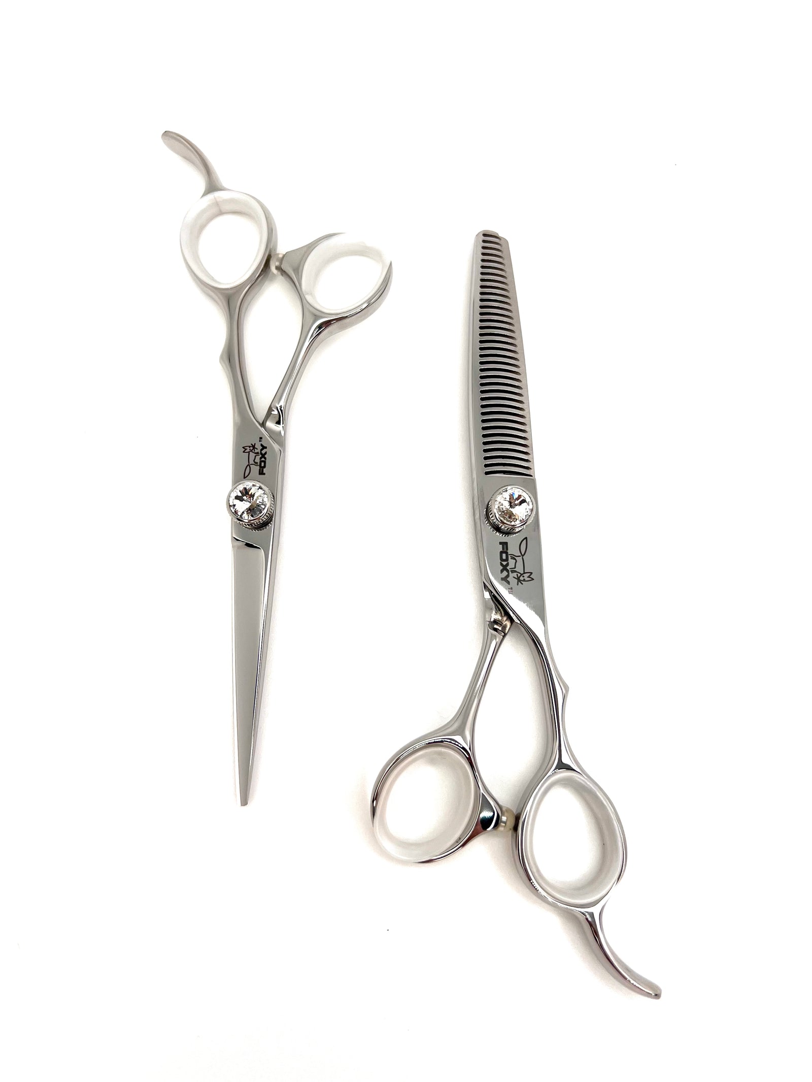 Foxy KF Series Scissor Duo Set- Clear Dial- SALE
