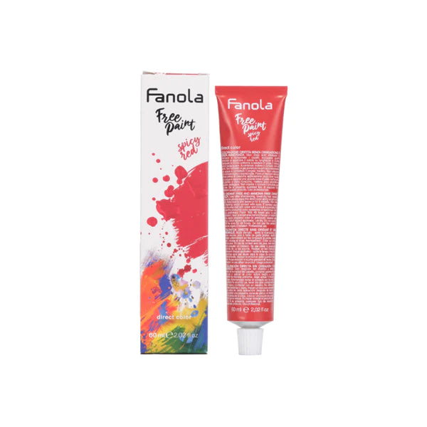Fanola Free Paint Direct Colour 60mL- Spicy Red